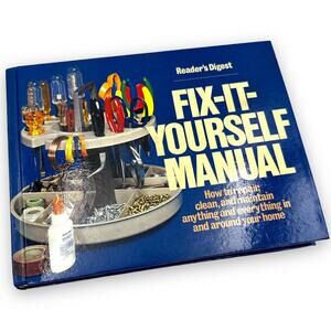 1977 Vintage Reader's Digest Fix It Yourself Manual - hardback reference book